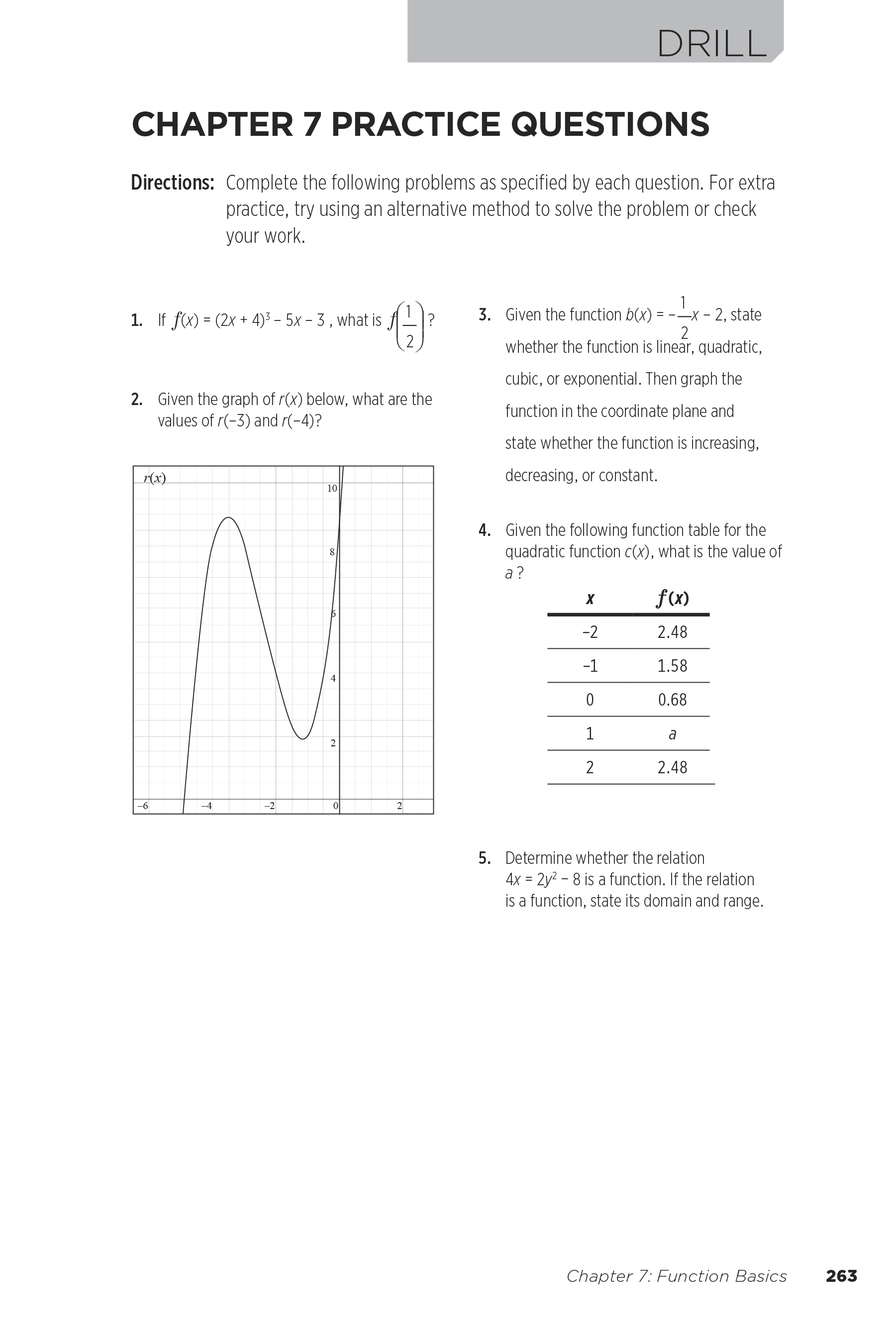 Extended Ebook Content For High School Algebra I Unlocked: Chapter 7 ...